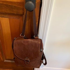 Leather Backpack